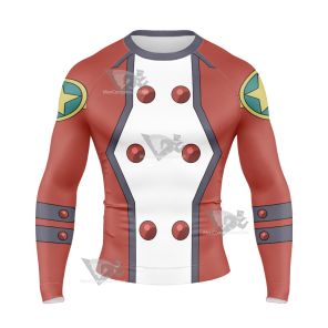 Yu Gi Oh Yugioh Arc V Serena Long Sleeve Compression Shirt