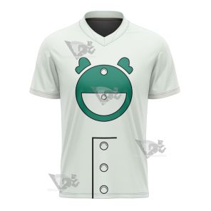 Zatch Bell Parco Folgore Green Cosplay Football Jersey