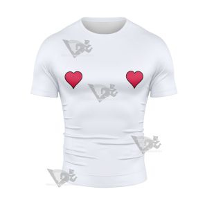 Zatch Bell Parco Folgore Love Cosplay Short Sleeve Compression Shirt