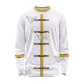 Zatch Bell Wonrei White Cosplay Long Sleeve Shirt