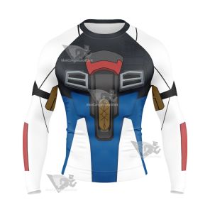 Zgmf X20a Strike Freedom Gundam Long Sleeve Compression Shirt