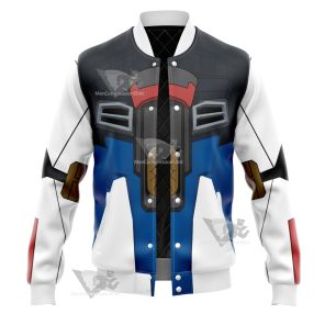 Zgmf X20a Strike Freedom Gundam Varsity Jacket