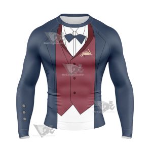 Zombieland Saga Tatsumi Koutarou Long Sleeve Compression Shirt