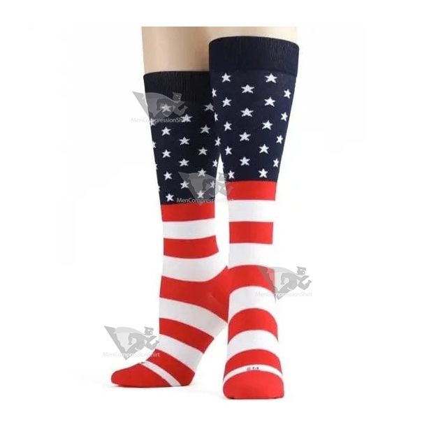 American Flag Womens Compression Socks