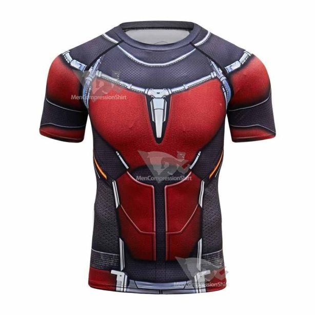 Ant-Man 2 Short Sleeve Compression Shirt For Men