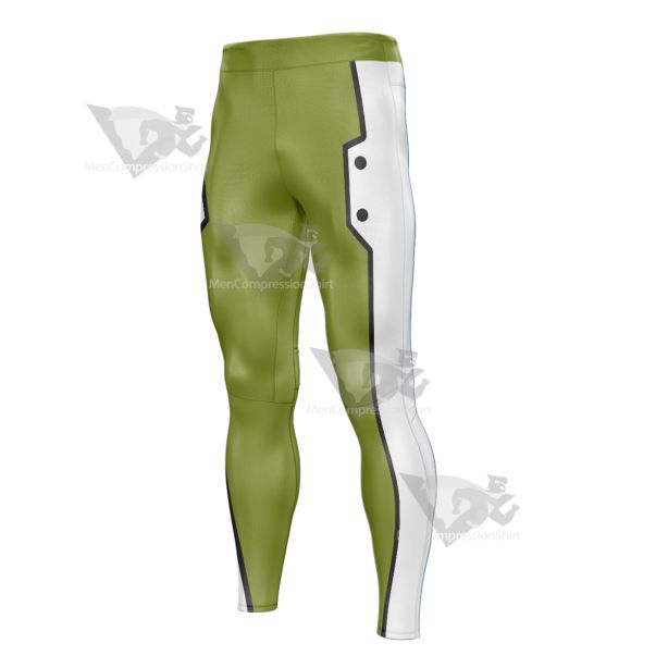 Asada Shino Sword Art Online Green Men Compression Legging