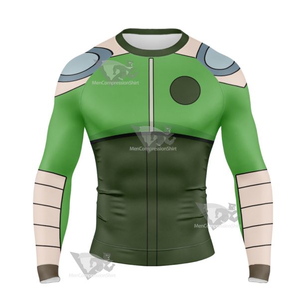 Atom Lioness Green Cosplay Long Sleeve Compression Shirt