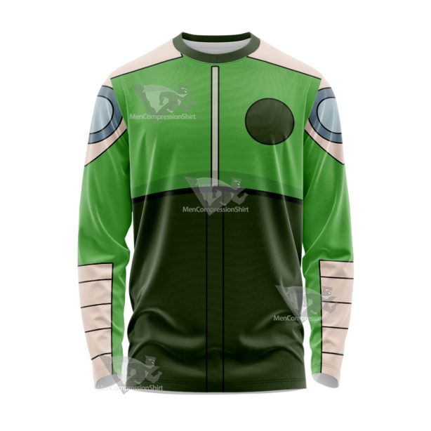 Atom Lioness Green Cosplay Long Sleeve Shirt