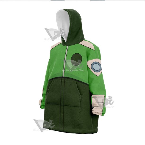 Atom Lioness Green Cosplay Snug Oversized Blanket Hoodie