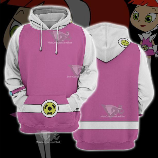 Atomic Betty Pink Cosplay Hoodie