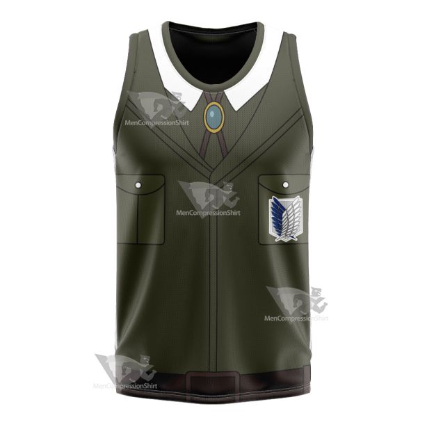 Attack On Titan Hange Zoe Basketball Jersey