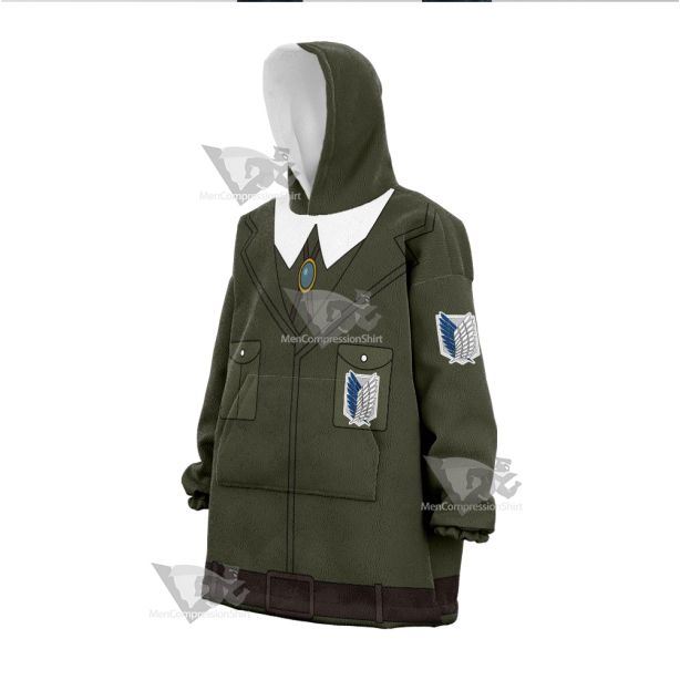 Attack On Titan Hange Zoe Snug Oversized Blanket Hoodie