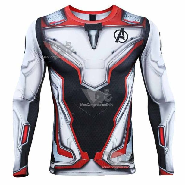 Avengers 4 Endgame Quantum Realm 3d Compression Shirt For Men