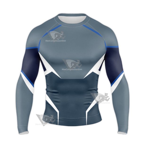 Avengers Quicksilver Long Sleeve Compression Shirt