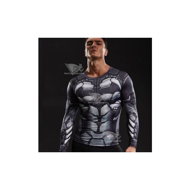 Batman Bat-Bot Long Sleeve Compression Rashguard