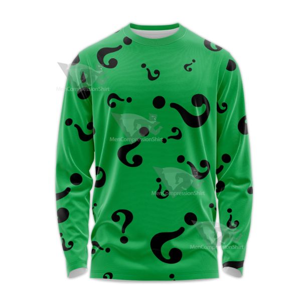 Batman Forever The Riddler Edward Nygma Long Sleeve Shirt