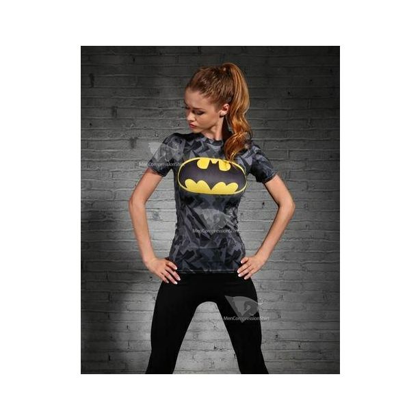 Batman Onyx Womens Short Sleeve Rashguard