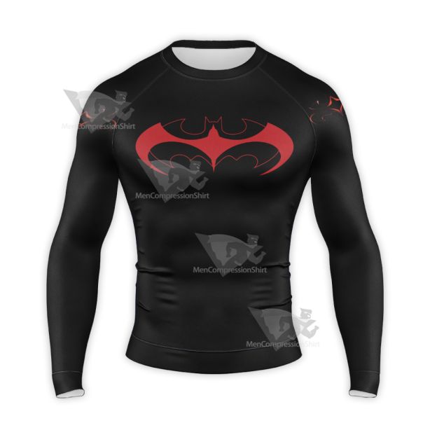 Batman Robin Movie 1997 Long Sleeve Compression Shirt