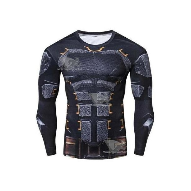 Batman Tumbler Compression Long Sleeve Rash Guard