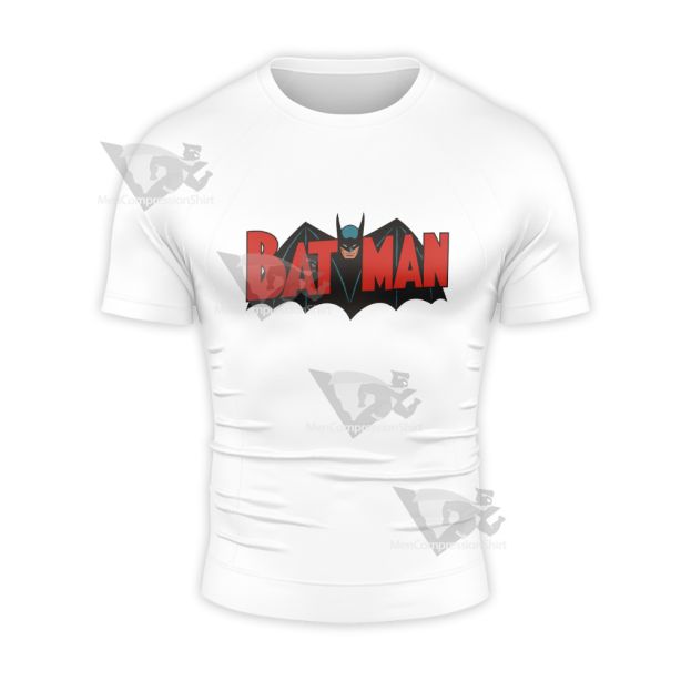 Batman Tv Drama 1973 Short Sleeve Compression Shirt