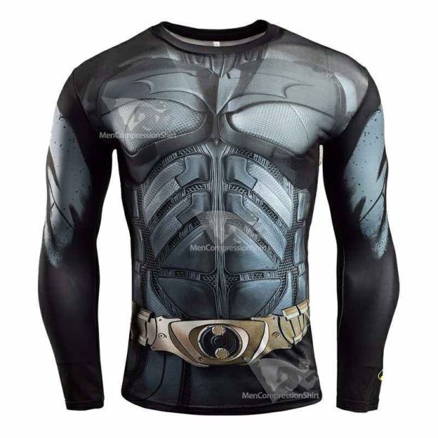 Batman Wayne Compression Shirt For Men