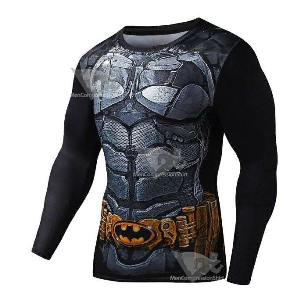 Batman Wayne Compression Shirts For Men