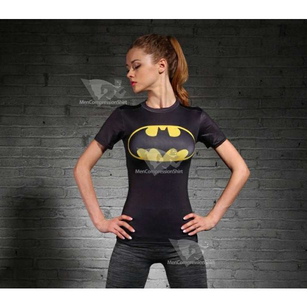 Batman Wayne Women Compression Shirts