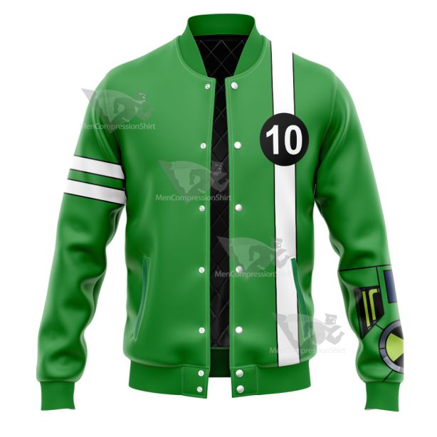 Ben 10 Ben Tennyson Uaf Varsity Jacket