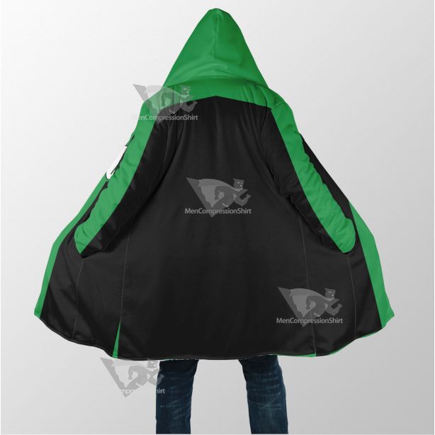 Ben10 Ben Tennyson Green And Black Cosplay Dream Cloak