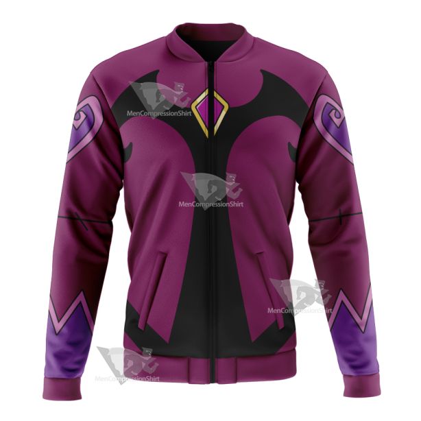 Ben10 Charmcaster Purple Cosplay Bomber Jacket