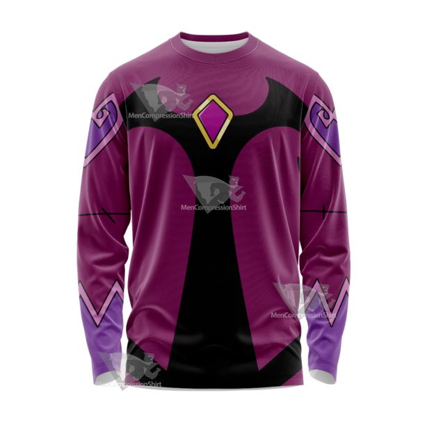 Ben10 Charmcaster Purple Cosplay Long Sleeve Shirt