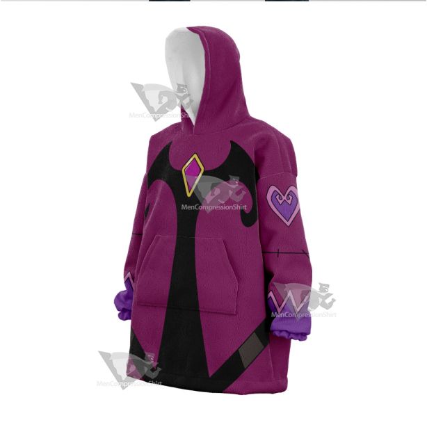 Ben10 Charmcaster Purple Cosplay Snug Oversized Blanket Hoodie