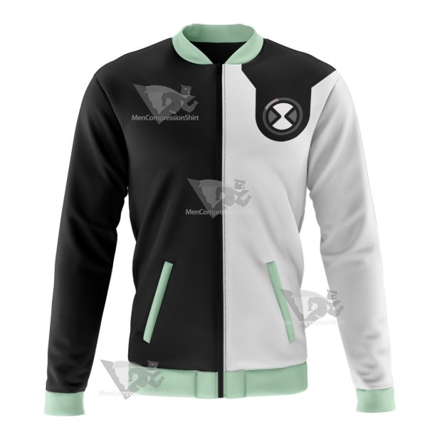 Ben10 Diamondhead Black Cosplay Bomber Jacket