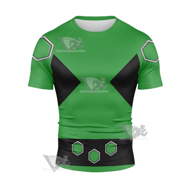 Ben10 Ditto Cosplay Short Sleeve Compression Shirt