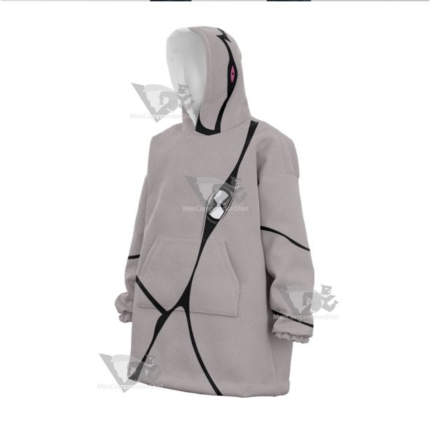 Ben10 Ghostfreak Grey Cosplay Snug Oversized Blanket Hoodie