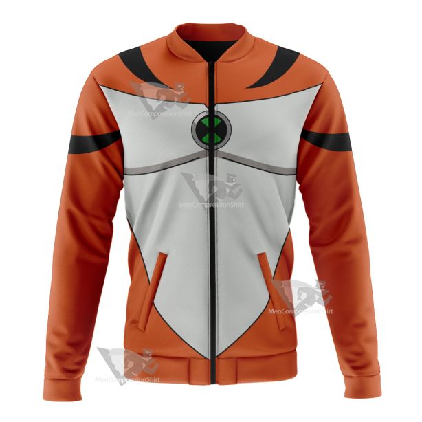 Ben10 Rath Orange Cosplay Bomber Jacket