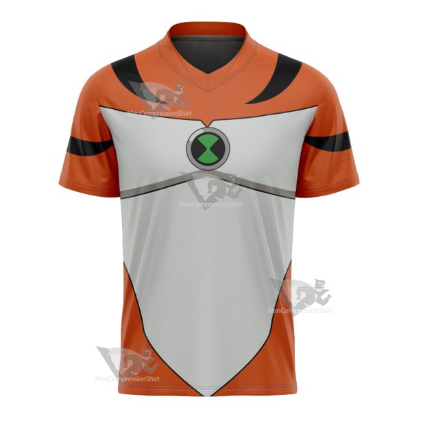 Ben10 Rath Orange Cosplay Football Jersey