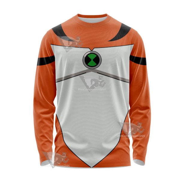 Ben10 Rath Orange Cosplay Long Sleeve Shirt