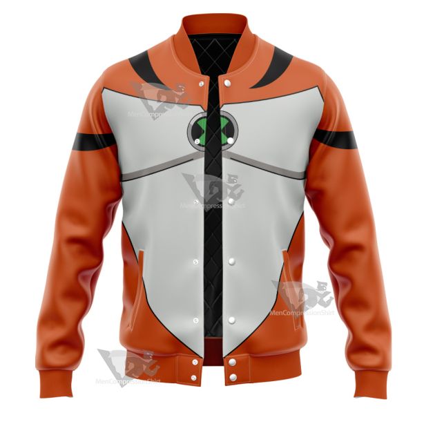 Ben10 Rath Orange Cosplay Varsity Jacket