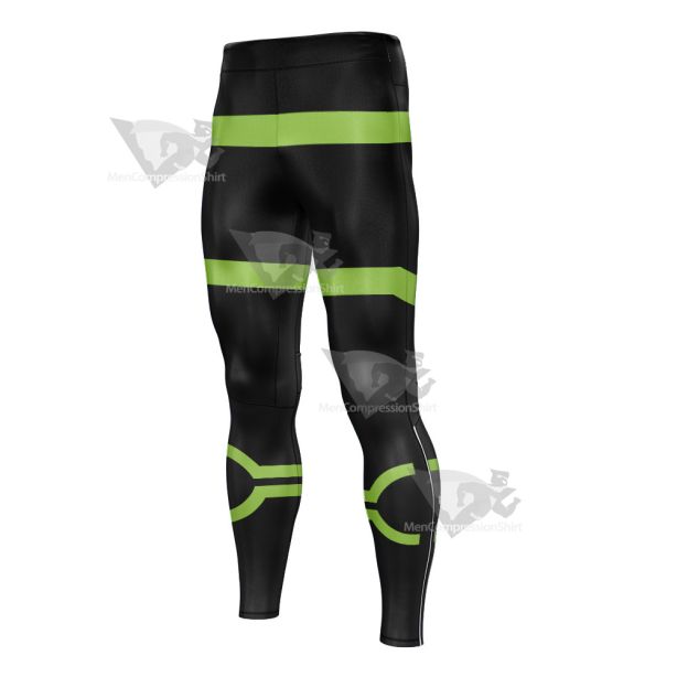 Ben10 Upgrade Green Line Mens Compression Legging