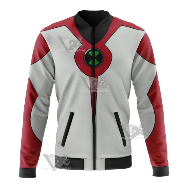 Ben10 Way Big Red Cosplay Bomber Jacket