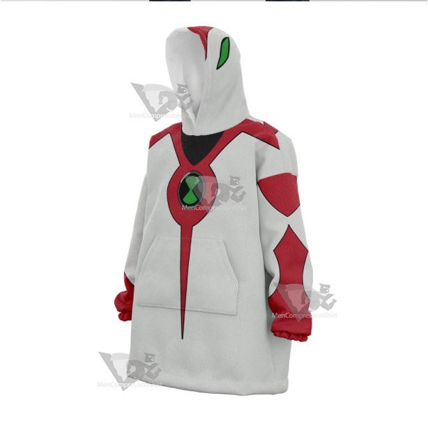 Ben10 Way Big Red Cosplay Snug Oversized Blanket Hoodie