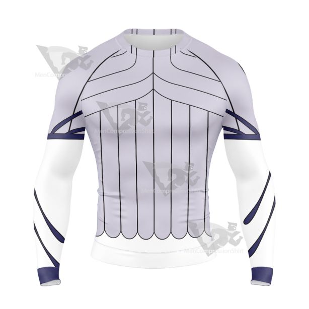 Bleach Szayelaporro Granz Fighting Long Sleeve Compression Shirt