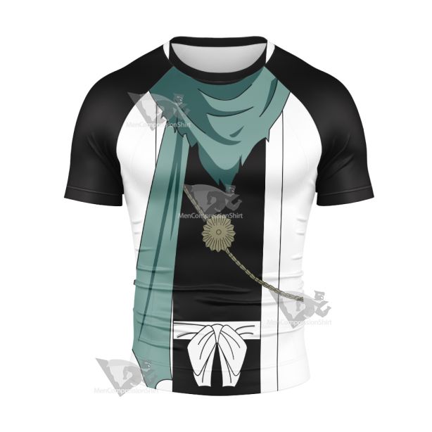 Bleach Toushirou Hitsugaya Short Sleeve Compression Shirt