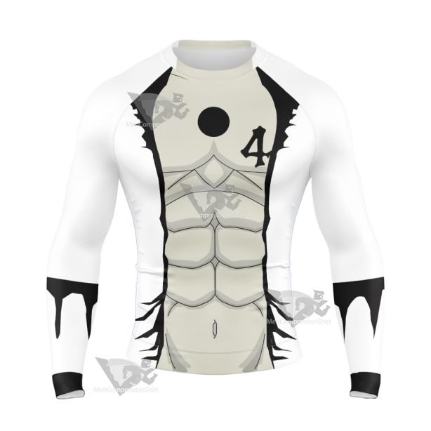 Bleach Ulquiorra Cifer Long Sleeve Compression Shirt