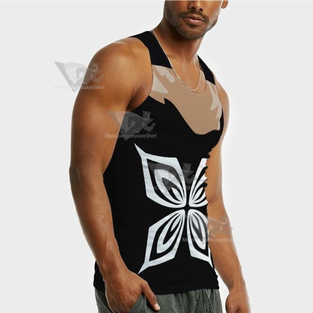 Bleach Yoruichi Classic Black Sleeveless Compression Shirt