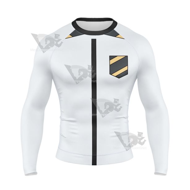 Blood Lad Staz Charlie Yellow And Black Cosplay Long Sleeve Compression Shirt