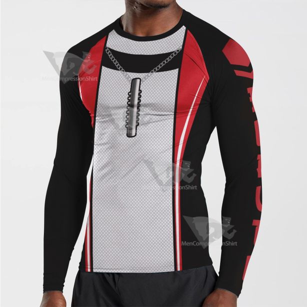 Boruto Unisex Classic Red Long Sleeve Compression Shirt