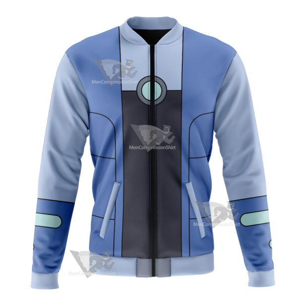 Bravest Warriors Chris Kirkman Blue Cosplay Bomber Jacket