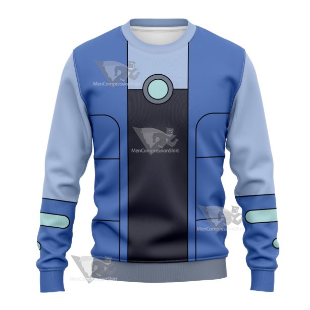 Bravest Warriors Chris Kirkman Blue Cosplay Sweatshirt